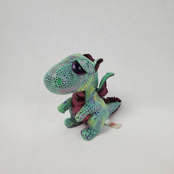 Ty Beanie Boo "Cinder" the Dragon 6" Plush Stuffed Toy - Picture 1 of 5